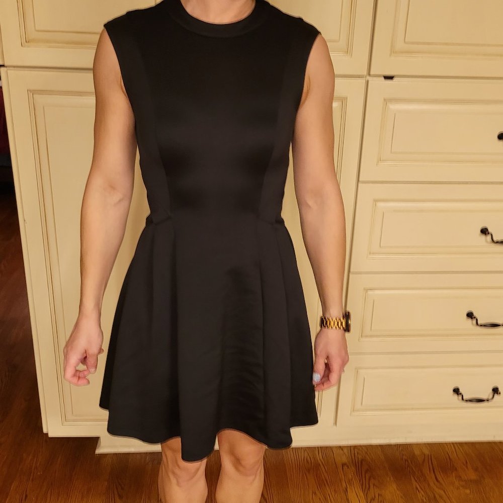 Ted Baker Skater Dress in Neoprene